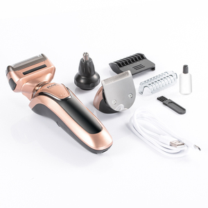 <span class=keywords><strong>RAF</strong></span> 5W Kit toelettatura rasoio elettrico 3 in 1 USB ricaricabile barba tagliacapelli naso con sistema di rasatura intelligente - Product Image 1