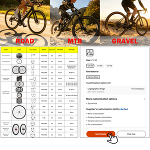 Jeu de roues de vélo de route TOSEEK Elite Superlight Precision en fibre de carbone, profondeur 50 mm, roues de vélo de course pour cyclisme professionnel - Product Image 2