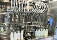 Machine de remplissage automatique à piston HuiMing HSGZ-16A, électrique et pneumatique, précision de 0,3 % pour boissons, pâtes épaisses/sauces