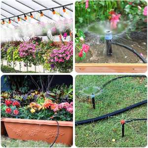 Kit de Sistema de Riego por Goteo con Aspersores y Tuberías para Riego de Jardín e Irrigación Automática, Capacidad de 70L, PVC ABS - Product Image 5