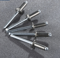 Rivets à tête ronde en aluminium et acier, type ouvert, pour la connexion de tôles, d'armoires et de fenêtres