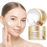 Crème Visage au Collagène d'Escargot Crème Liftante Hydratante Nourrissante Anti-Rides Anti-Âge Soin de la Peau