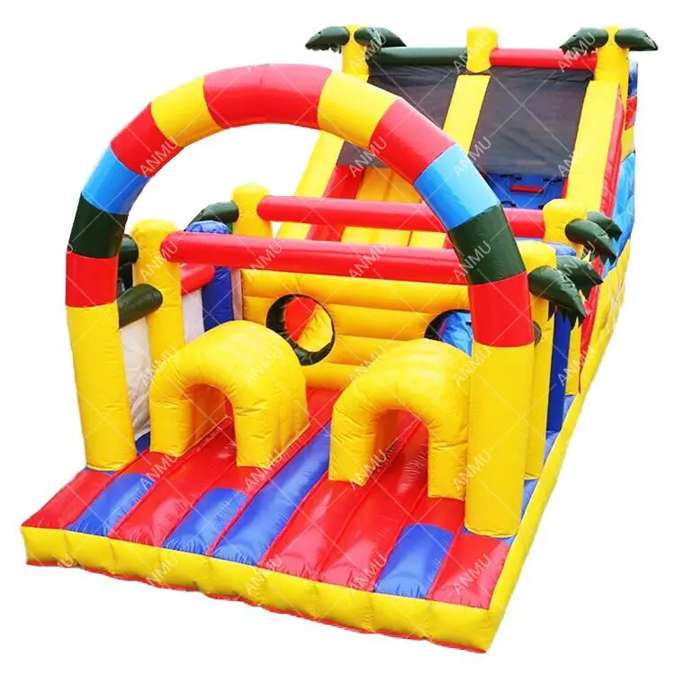 Customized Inflatable Jumping Obstacle Bounce Game/Outdoor Obstacle Sport Game Inflatable Obstacle Course
