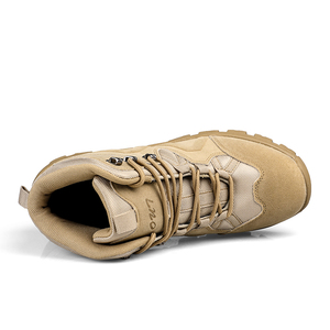 Wholesale Middle Top Outdoor Shoes Tactical Tactical Hiking Desert Ankle <b>Boots</b> for Men - Product Image 2