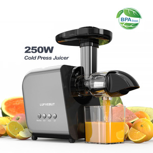 Exprimidor de boca ancha sin BPA, de venta caliente, de prensado en frío lento, con potencia de 250W, exprimidor horizontal de prensado lento - Product Image 1