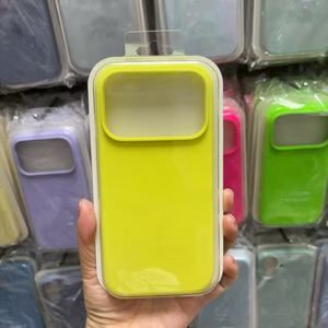Custodia per iPhone 17 Pro Max 16 15 14 13 12 11 X XR in silicone liquido, all'ingrosso dalla fabbrica NINGJI, prezzi bassi, nuova custodia per cellulare - Product Image 3