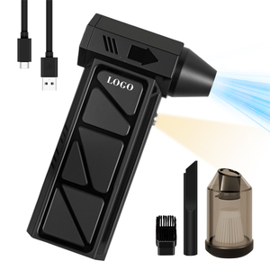 Ventilateur souffleur portable sans fil 2025 – Mini ventilateur puissant avec lumière pour le bureau et la maison - Product Image 1