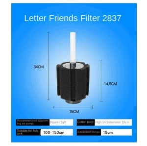 Filtro de Plástico Ecológico de Alta Qualidade para Purificação e Filtragem de Água em Aquários - Product Image 5