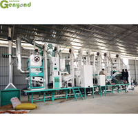 Usine de riz automatique 15TPD 20TPD 30TPD 120 TPD Équipement complet de décorticage du riz