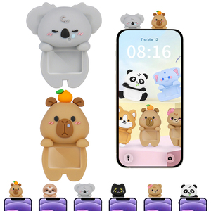Série Animaux : Boîte Mystère de Figurines Décoratives Miniatures Adhésives Koala Panda Personnage Mystère pour Téléphone et Ordinateur Portable - Product Image 1