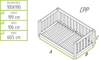 Meilleur Prix Usine En Bois Enfants Lit Multifonction Combinaison Maison pour L'école et La Chambre