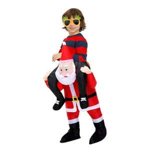 Costume gonflable de Père Noël de grande qualité pour enfants et adultes – Idéal pour Noël - Product Image 2