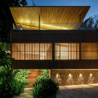 OEM ODM Façade verticale extérieure, mur rideau, ventilation, revêtement décoratif, durable, résistant à la chaleur, écologique, lamelles en aluminium 5
