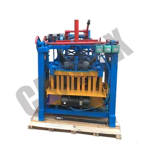 自动砖Qt4-20 Qt4-35海地出售联锁砌块制造机