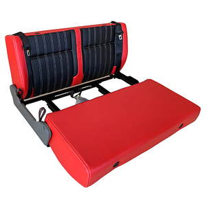 Asiento Cama Multifuncional de Lujo para <span class=keywords><strong>Camper</strong></span> Van, Diseño Nuevo, Modificado Profesionalmente, Impermeable, de Microfibra y Cuero, con 3 Puntos de Anclaje - Product Image 5