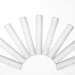 Regla de Plástico de 30 cm para Oficina, Regla Recta en Pulgadas para Mediciones Precisas, Regla de Medición de Doble Cara - Product Image 5