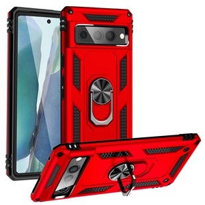 Funda Protectora para Teléfono con Anillo de Soporte, TPU+PC, para <span class=keywords><strong>Google</strong></span> Pixel 10 Pro 9 y 8, Gran Venta - Product Image 2