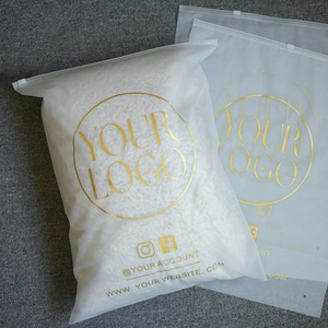 Custom Logo Luxury Garment <strong>Bag</strong> Transparent Zipper Lock Packaging <strong>Polyethylene</strong> Garment Material &amp; Zipper <strong>Bag</strong> Plastic <strong>Bag</strong> - Product Image 6