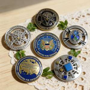 ผู้ผลิตเหรียญที่ระลึกแบบกำหนดเองพร้อมโลโก้ส่วนตัว เหรียญโลหะผสมสังกะสีเคลือบทอง เงิน แบบ 2 มิติ 3 มิติ เคลือบสีเคลือบเงา สำหรับสะสม - Product Image 5