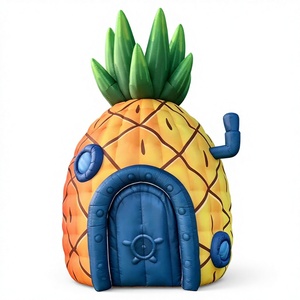 Carpa Inflable Gigante de Tela Oxford con Forma de <span class=keywords><strong>Piña</strong></span>, con Ventilador Integrado, para Fiestas Infantiles, Parques de Diversiones y Decoración de Eventos - Product Image 1