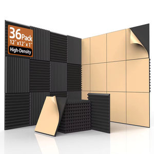 Auslet <span class=keywords><strong>Acoustic</strong></span> tấm cách âm phòng thu Tường bọt với giải pháp thiết kế đồ họa hấp thụ âm thanh cách nhiệt cho studio - Product Image 1