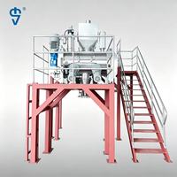 Ligne de production complète de mélangeurs intégrés, équipement personnalisé couvrant tout le processus, de l'alimentation à la décharge, avec silo