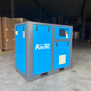 Compresseur d'air à aimant permanent Ariking haute efficacité 20HP 15KW 7-10Bar 2.0m3/min pour le traitement du verre - Product Image 1