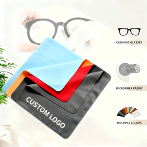 कस्टम प्रिंट माइक्रोफाइबर ग्लास साफ कपड़े धोने वाले धूप के चश्मे को साफ कपड़े से पोंछने कपड़े के कस्टम लोगो आंखों को साफ किया - Product Image 1