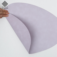 Nouveau Set de Table Personnalisé en Vinyle Cuir Imperméable et Résistant à l'Eau pour Hôtels, Restaurants et Services Traiteur, Idéal pour Mariages