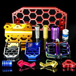 Yamaha tùy chỉnh Phụ tùng xe máy OEM nhà máy CNC phanh Caliper khung đòn bẩy Bộ ngã ba niềng răng và các thành phần gia công kim loại - Product Image 1