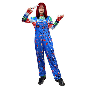 Traje de cosplay de Chucky para mujer, disfraz sexy, conjunto de ropa para juego de rol - Product Image 5