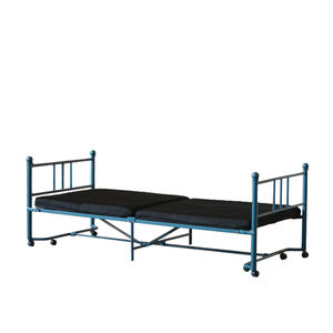 Canapé-lit pliable avec matelas, cadre en métal, lit d'appoint pliable, lit de repos portable, gain de place - Product Image 6