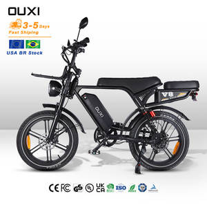 Bicicleta Eléctrica Ebike V20 Pro de 48V desde Almacén en Brasil y UE, Bicicleta de Rueda Ancha de 1000W, Ciclo Eléctrico Ebike, Fat Bike de 250W OUIXI V8 - Product Image 1