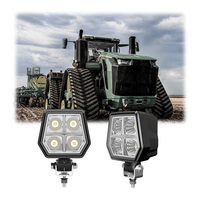 Projecteur de travail LED Emark haute luminosité 40W pour John Deere, faisceau large, montage sur pied