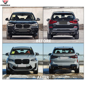 Kit complet de carrosserie pour <span class=keywords><strong>BMW</strong></span> G01 18-21 23 + <span class=keywords><strong>X3M</strong></span> Garde-boue de pare-chocs avant et arrière avec clips - Product Image 4