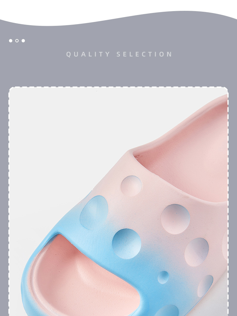 Women EVA Thick Sole Sandals Shoes Slides Shoes Slippers Anti-slip Rubber Outdoor Slipper