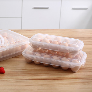 Factory Injection Technics Clear Plastic <strong>Egg</strong> Storage Container Rectangle <strong>Egg</strong> Holder for Refrigerator - Product Image 5