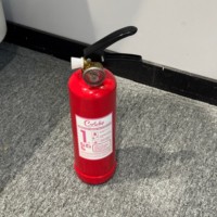 Extintor de Polvo Químico Seco Portátil OEM ABC Clase A/B/C, Construcción de Acero, para Minería, Construcción, Oficina y Hogar, Venta al Por Mayor