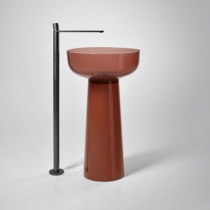 Fornitore di fabbrica indipendente lucido piedistallo bagno lavabo lavabo lavabo ricco originale - Product Image 2