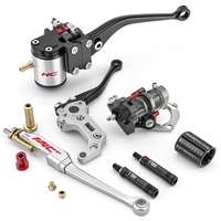 Service d'usinage CNC pour motos, pièces en aluminium personnalisées, frein, embrayage, repose-pieds, couvercle de moteur