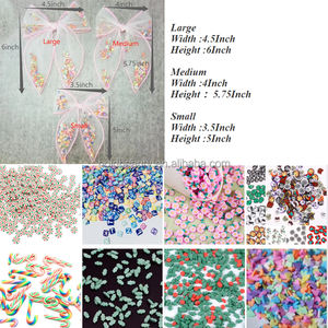 Tùy Chỉnh Halloween Pom Pom Shaker Tulle Bow Và Ma, Jack O Đèn Lồng, Bat Bow - Product Image 4