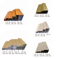 Plafond en tube carré en aluminium pour système d'incendie et d'éclairage intégré dans les bâtiments commerciaux, facile à entretenir