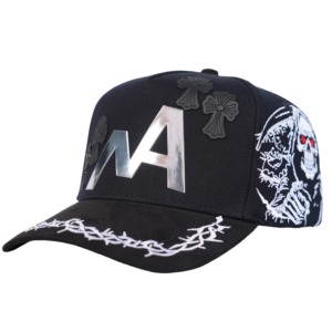 Gorra de Béisbol TCAP China de 5 Paneles, Acrílico y Lana, con Bordado Personalizado, Color Metálico y Silicona - Product Image 2