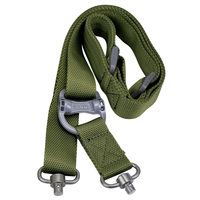 Accessoires tactiques MS4 Sling 15/AR avec émerillons QD réglable simple deux élingue de corde en Nylon à 2 points