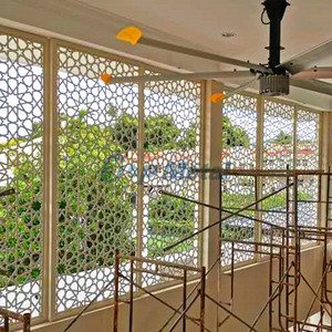 Nhôm Hiện Đại Cắt Laser Trang Trí Phân Vùng Thiết Kế - Product Image 2