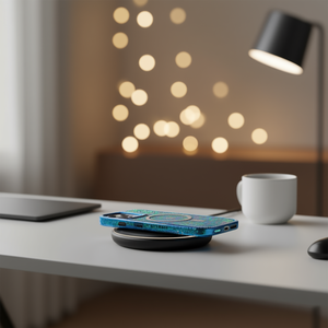 เคสแม่เหล็กสำหรับ iPhone 16 Pro พร้อมประกายเพชรเหลือบรุ้ง - Product Image 3