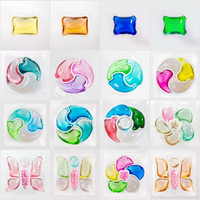 Capsules de lessive multi-effets tout-en-un 3-en-1 4-en-1, élimination profonde des taches, fabrication OEM/ODM, vente en gros en vrac