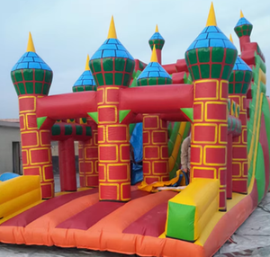 Prix d'usine Château gonflable extérieur Aire de jeux pour enfants Trampoline gonflable en PVC Maison gonflable personnalisée à vendre - Product Image 4