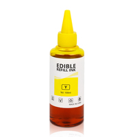 Imprimantes DIY, colorant alimentaire, décoration de gâteaux, impression de café, impression de fruits, encre alimentaire de qualité alimentaire pour Epson Canon