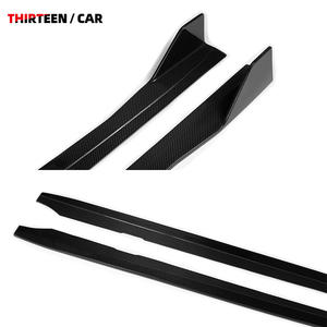 Side Skirt Serat Karbon Kering Prepreg Gaya Hot AD untuk BMW M2 G87 Coupe 2 Pintu 2023+ dalam Body Kit Lip Splitter Bumper Samping - Product Image 4